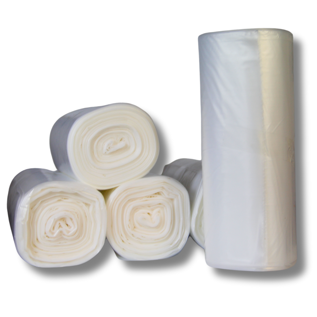 Trash Bag – Clear, 33 Gallon, 30 x 36, No Handle/Ties (100 Count)