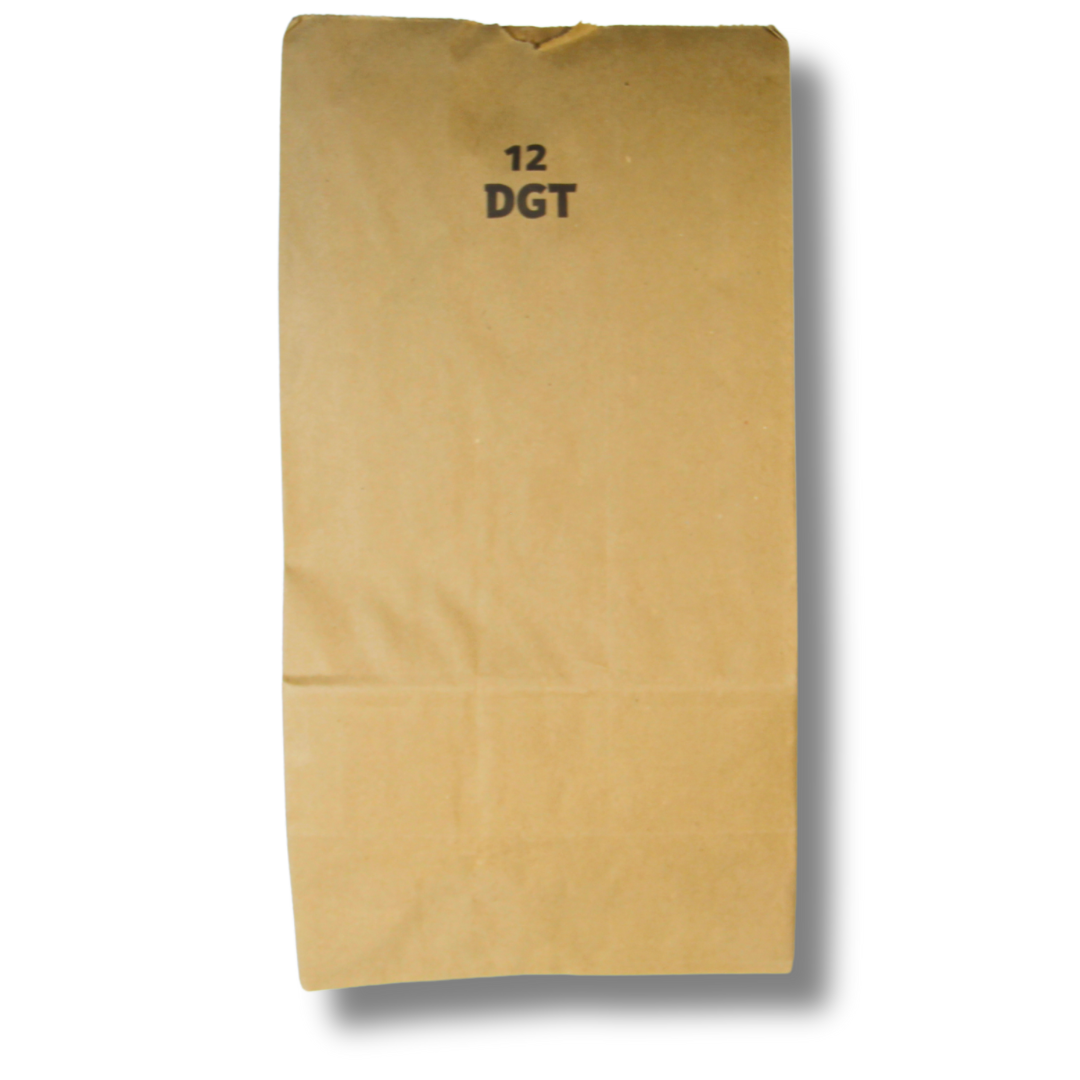 #12 Brown Paper Bag – 70 GSM, 13.75 x 7.06 x 4.50 (100 Count)
