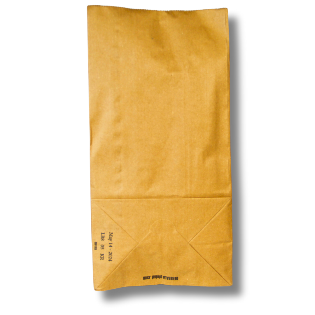 #8 Brown Kraft Bag – 70 GSM, 12.44 x 6.13 x 4.13 (100 Count)