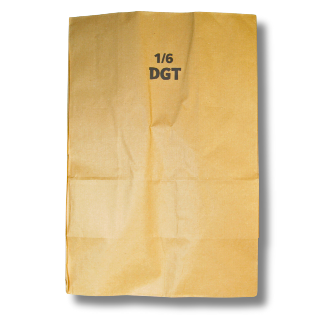 1/6 BBL Brown Kraft Bag – 90 GSM, 12.00 x 17.00 x 7.00 (100 Count)