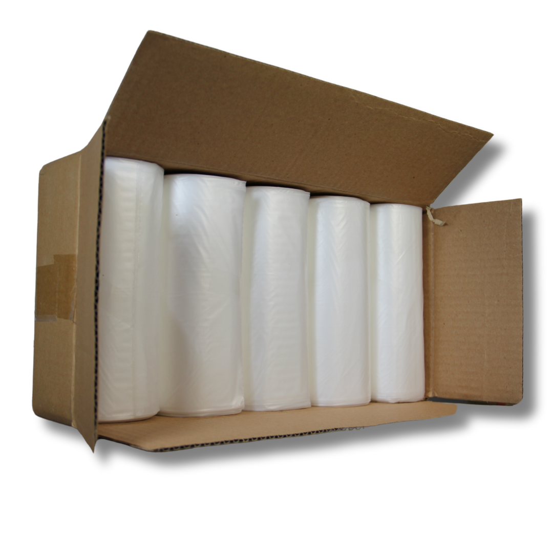 Trash Bag – Clear, 33 Gallon, 30 x 36, No Handle/Ties (100 Count)