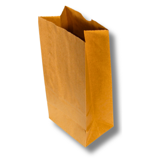 #4 Brown Kraft Bag – 70 GSM, 5.00 x 3.13 x 9.75 (100 Count)