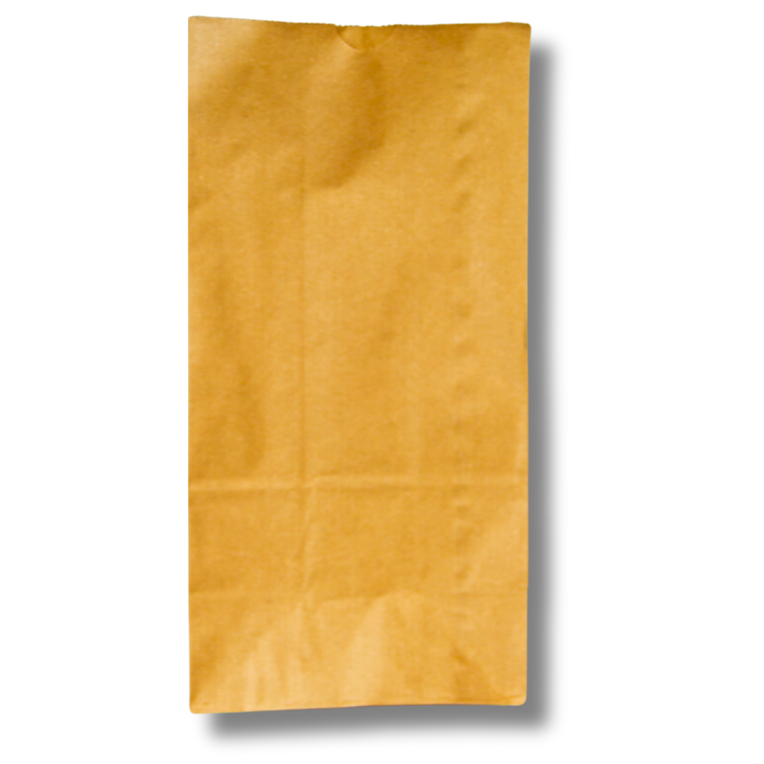 #8 Brown Kraft Bag – 70 GSM, 12.44 x 6.13 x 4.13 (500 Count)