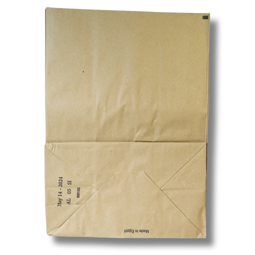 1/8 BBL Brown Kraft Bag – 90 GSM, 10.13 x 14.38 x 6.75 (100 Count)