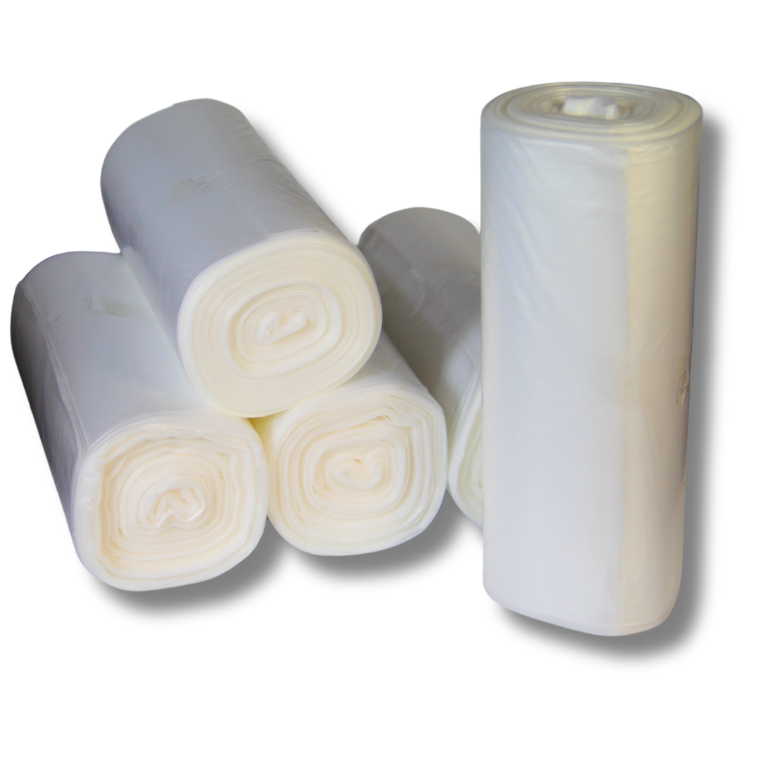 Trash Bag – Clear, 33 Gallon, 30 x 36, No Handle/Ties (100 Count)