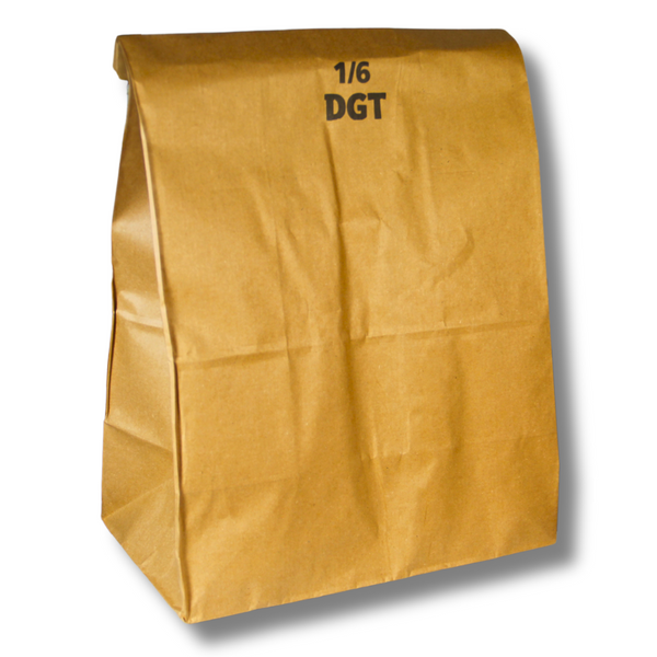1/6 BBL Brown Kraft Paper Bags (125 ct)