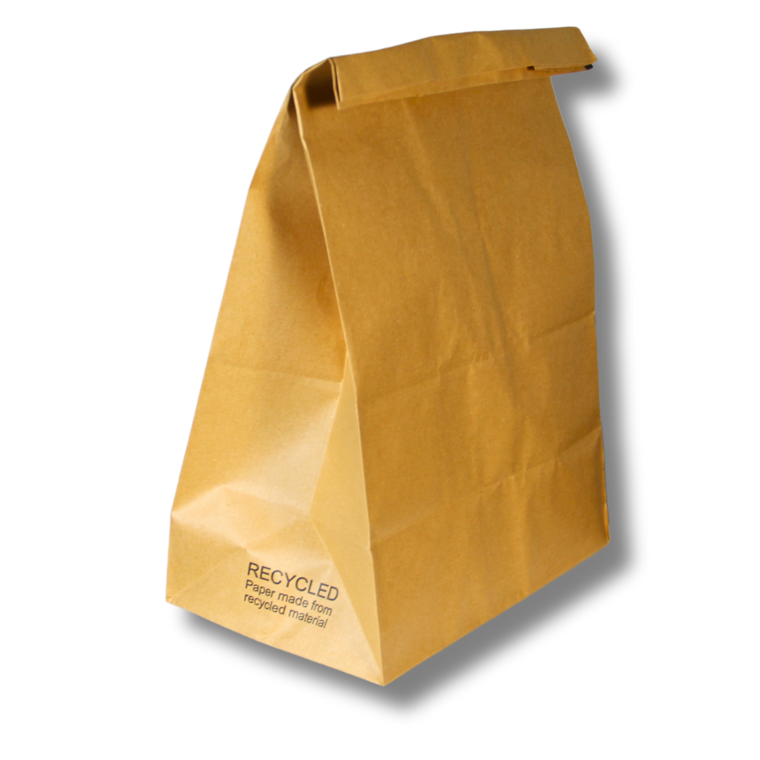 1/6 BBL Brown Kraft Bag – 90 GSM, 12.00 x 17.00 x 7.00 (100 Count)